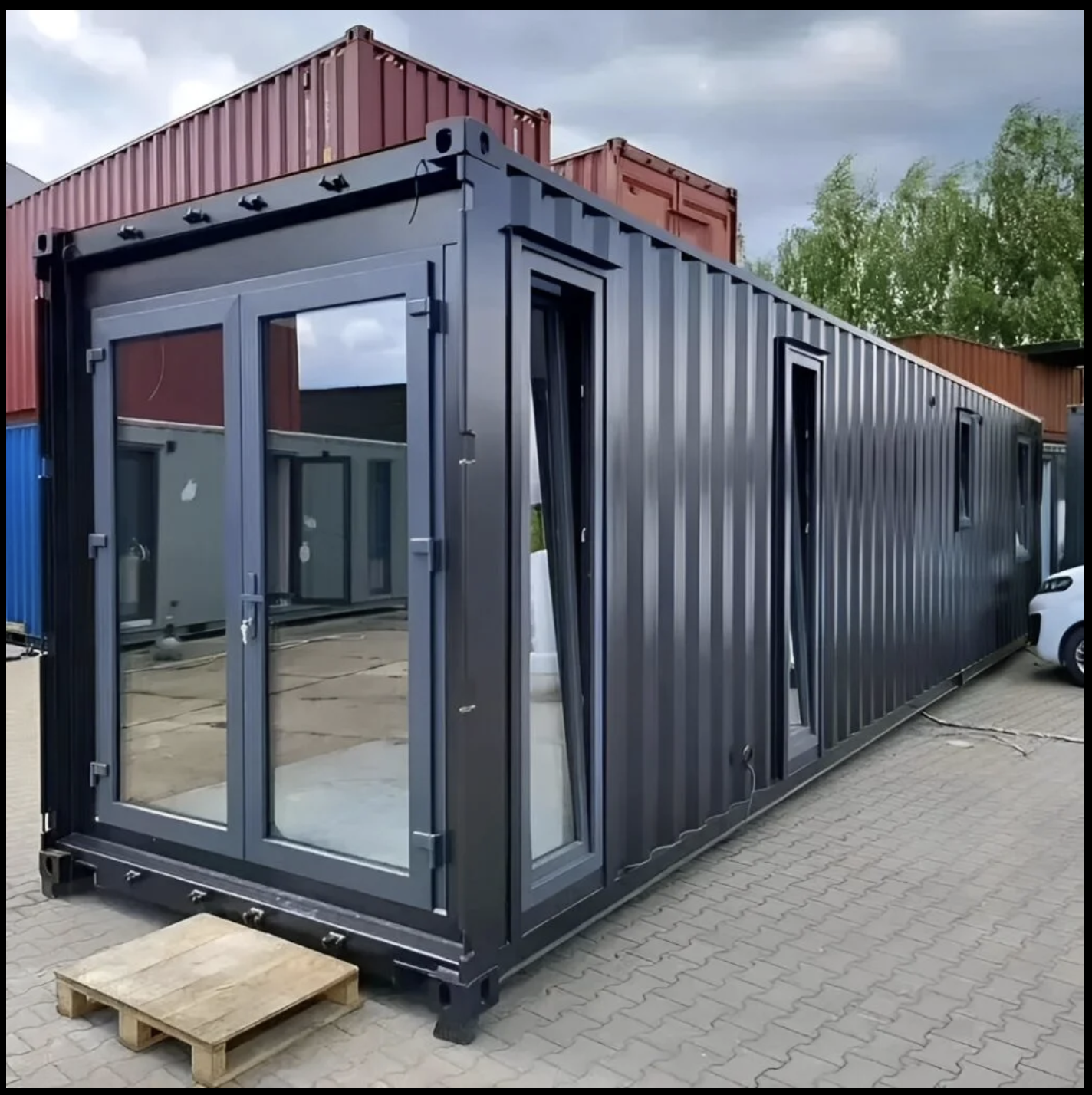 40FT High Cube Container Tiny Home