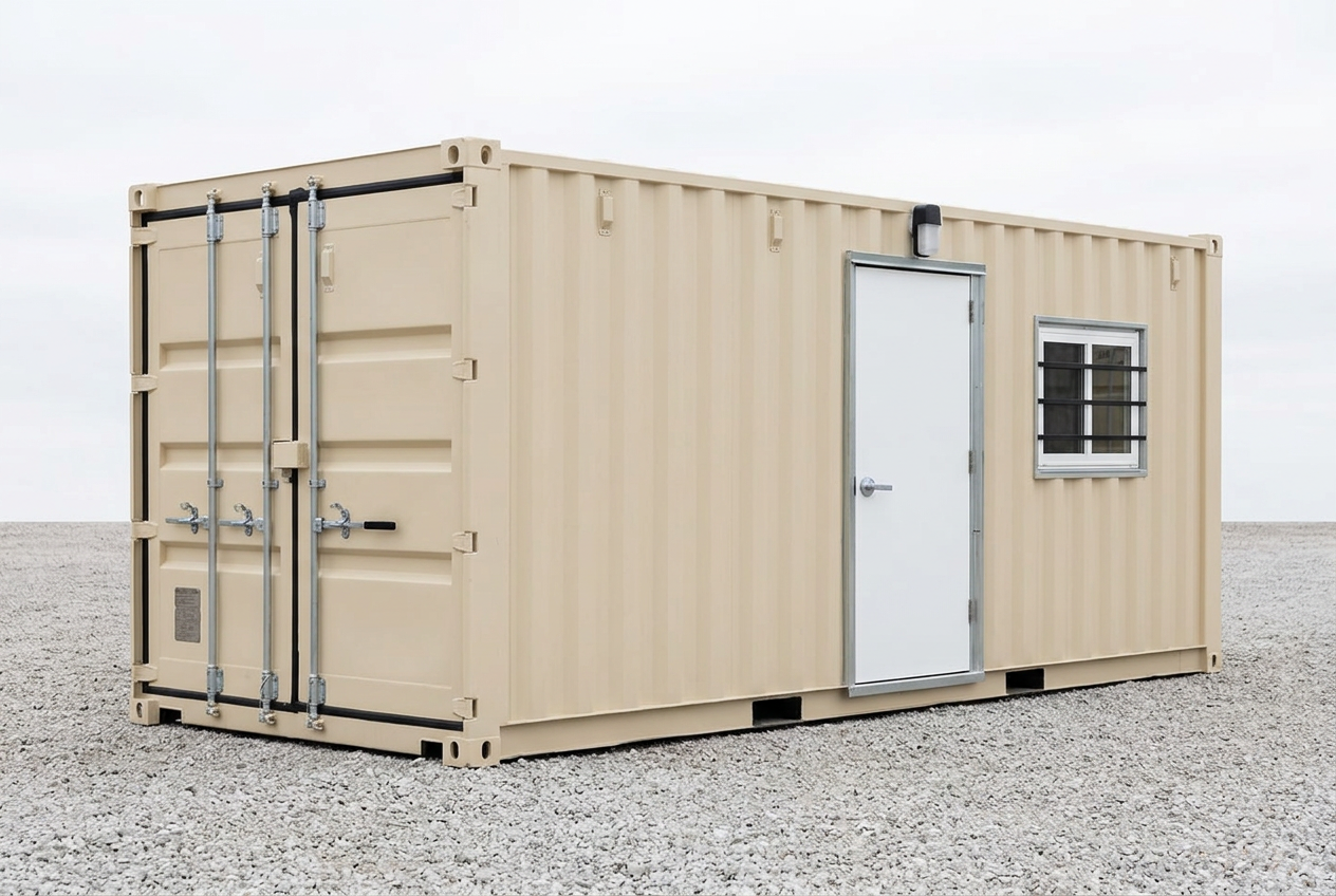 Insulated 20 ft Container with Air Conditioning