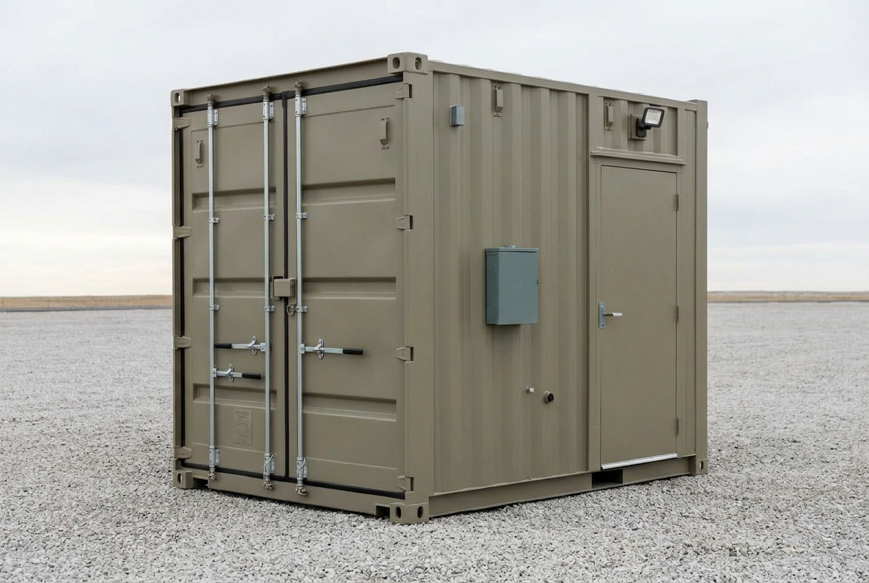 8x10 ft Container Storage Unit